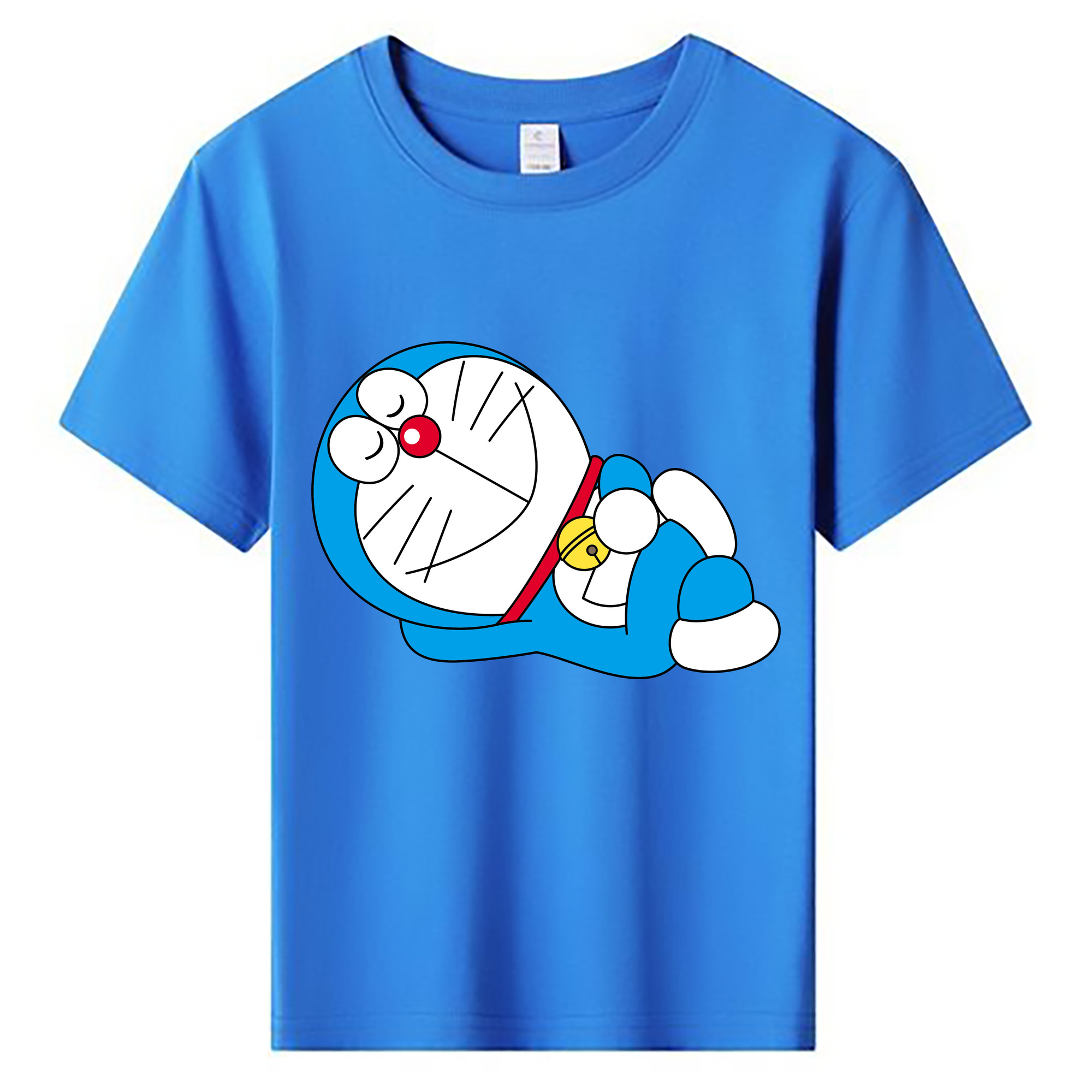 （画像用） ドラえもん Doraemon 綿100％キッズTシャツ（フロントプリント）